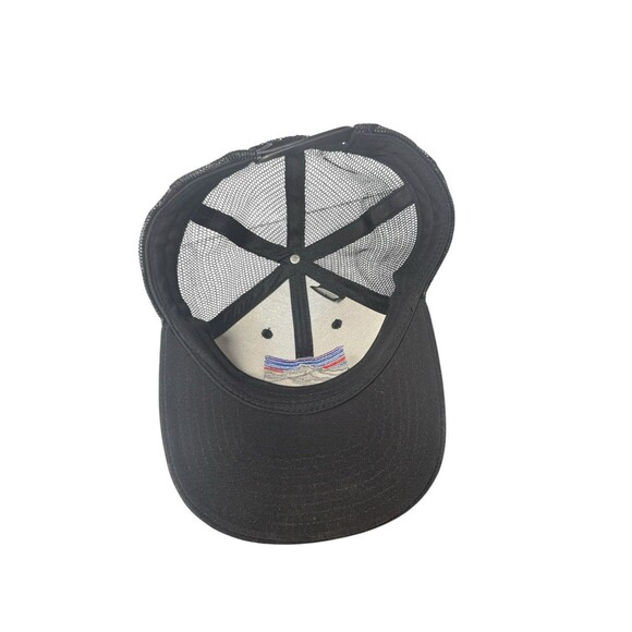 EUC Patagonia Mesh Canvas Patch Mountains Logo Formed Bill netplus Trucker Hat - Picture 12 of 15